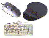 Mouse, pad mouse, Teclado...